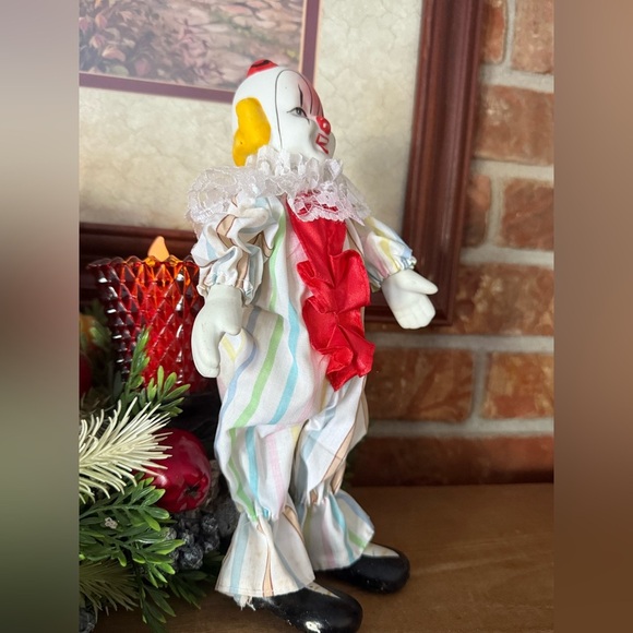❤️ Rare Vintage 1985 Porcelain Dynasty Clown Bozo The Clown - Picture 2 of 8